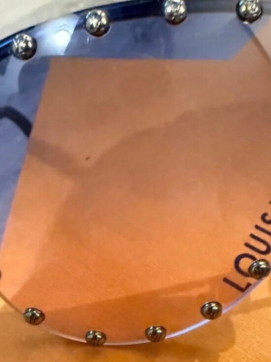 Louis Vuitton Rimless Studded Aviator Gradient Orange Lens Metal Frame Sunglasse main image 4